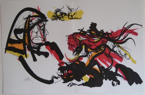 Moretti raymond lithographie - raymond,