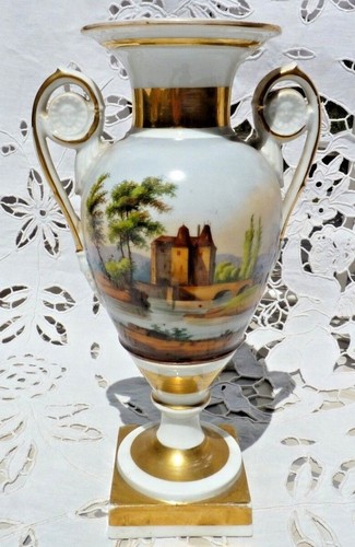 Vase porcelaine vieux - vase,