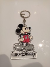 Porte Clé Eurodisney Mickey Vintage Peu Courant 9cm