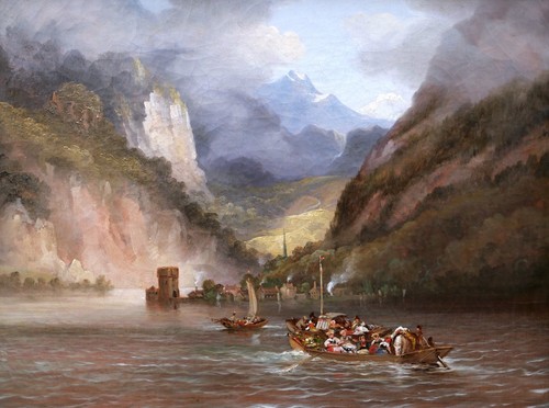 Tableau encadré paysage