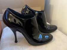 Boots Miu Miu en cuir verni