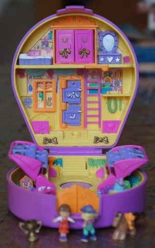 Polly pocket pony ridin - pocket,