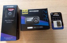 Dashcam  Nextbase 322GW + SD +  Caméra Arrière