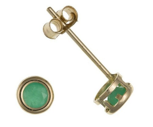 Boucles oreilles émeraude - boucles,