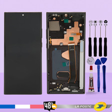 Ecran Pour SAMSUNG Galaxy Note20 Ultra N985 OLED Châssis Vitre Tactile - Noir