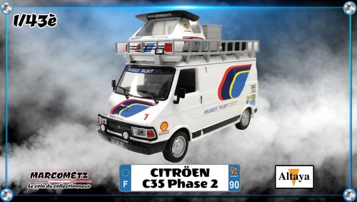 Citroen c35 phase 2 - 1/43,