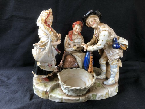 Groupe porcelaine allemande - groupe,