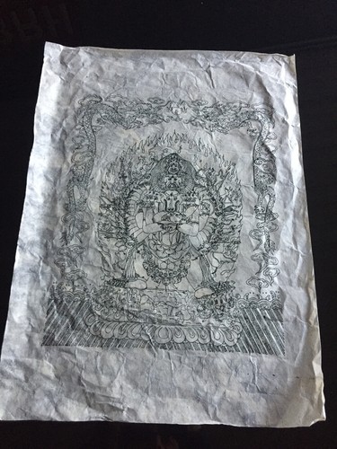 Tangka thanka tanka - sur, papier