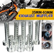 35-60mm Universel moto d'échappement silencieux tuyau avec amovible db killer