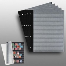 5 Prophila insert feuilles 9-ligne carton noir