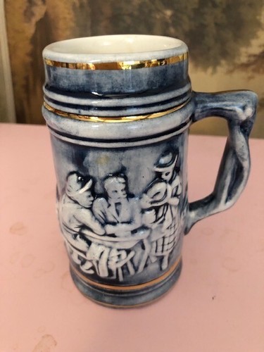 Chope faïence capodimonte - chope,
