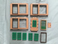 PLAYMOBIL LOT MUR / FENÊTRE /