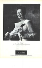 PUBLICITE ADVERTISING  1986  PICTIONARY  jeux  Yvonne FRONCE de BRETVILLE