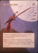 Jitte d'Umezawa Altéré - Altered Umezawa Jitte - Magic mtg