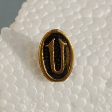 Ancienne Lettre U MÉTAL