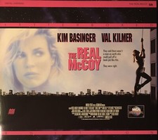 The Real McCoy (Laserdisc, 1994 Widescreen) Kim Basinger Val Kilmer, Watched