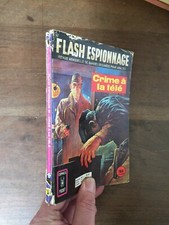 PETIT FORMAT BD FLASH ESPIONNAGE 59 crimes a la tele aredit 1974