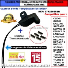 CAPTEUR DE TEMPÉRATURE AIR EXTÉRIEUR✅ SONDE RENAULT THALIA TWINGO 2 3 VELSATIS +