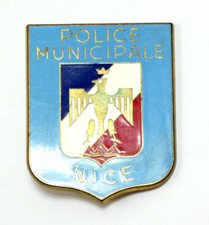 INSIGNE POLICE MUNICIPALE NICE