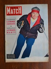 Paris Match n° 304 janvier 1955 La France inondée le procès Marty