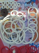 FLIPPER gottlieb-   JACK IN THE BOX  ou  JUMPING JACK-  KIT ELASTIQUES-PINBALL