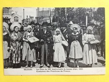 ORLÉANS FÊTES du 500e Anniversaire de Jeanne d'ARC 1929 Costumes Traditionnelle