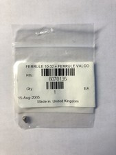 Waters, Ferrule, Valco, 10 -