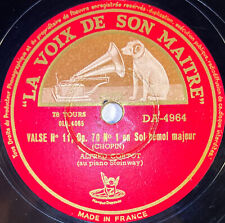 Alfred Cortot : Valses