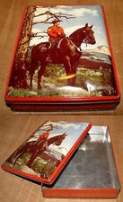 boite métal Bonbons Police Montée Canadienne années 50