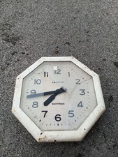 Pendule Electrique Ancienne LEPAUTE Horloge Clock Uhr Relogio Usine Loft 