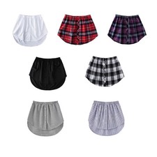 Chemise Extender Queue Chemisier Jupon détachable Ourlet Accessoires Ourlet