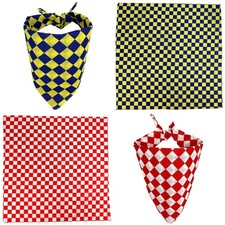Bandana foulard à carreaux