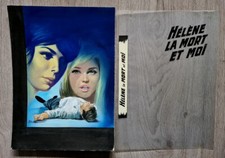 RARE GOUACHE ORIGINALE MICHEL GOURDON pour PIERRE NEMOURS HÉLÈNE LA MORT ET MOI