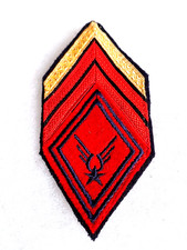 Un insigne tissu militaire