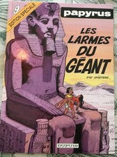 Z3 - PAPYRUS - T.9 LES LARMES DU GÉANT - ED SPÉCIALE DUPUIS - DE GIETER - BD