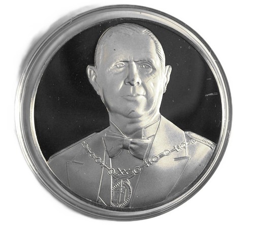 Gaulle médaille - gaulle:,