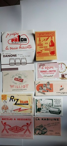 Lot buvards vintage - lot,
