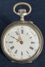 Montre de col argent 800