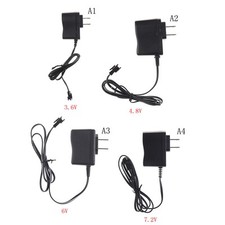 Adaptateur de chargeur mural de batterie DC 3.6V-7.2V RC pour télécommande