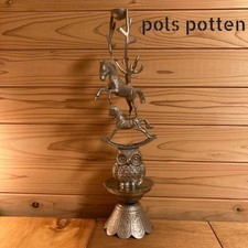 Rare bougeoir Pols Potten art moderne verre design décoration maison collection