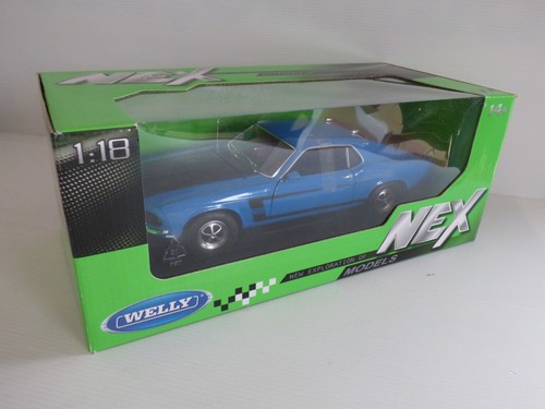 Ford mustang boss 302 bleu - ford,
