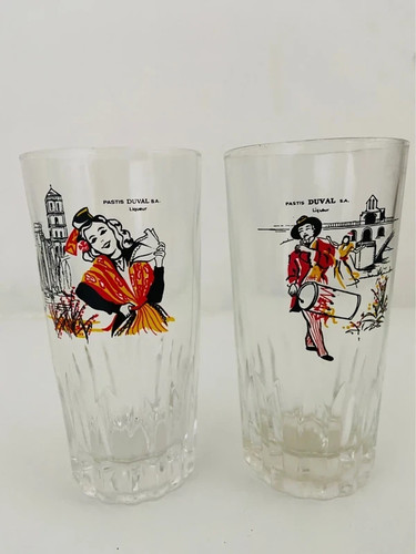 Lot verres publicitaires - 2,