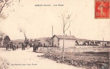 CPA 34 SIRAN / LA GARE /