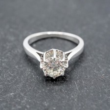 BAGUE SOLITAIRE DIAMANT EN OR