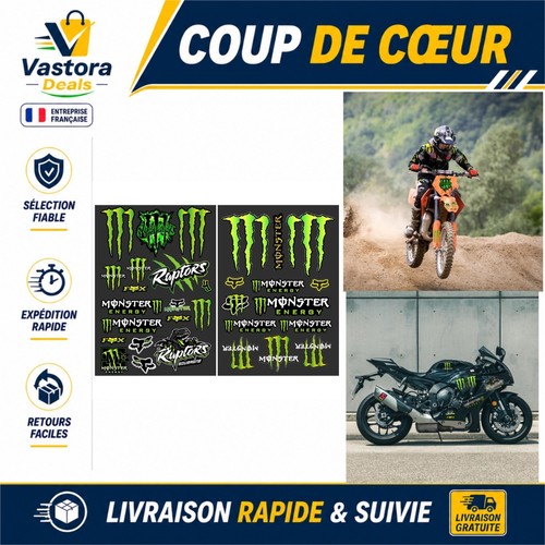 Autocollants monster energy - monster,