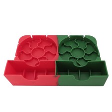 (Vert Et Rouge)Bouteille D’eau Séchoir Base Antidérapante Biberon En Silicone