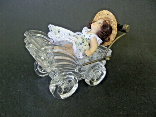 Vintage dollhouse crystal baby - dollhouse,