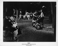 Photo originale Cabiria automobile Fiat 600 Trasformabile scooter  Lambretta LD