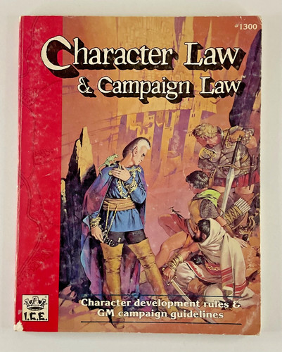 Rolemaster character law - character,
