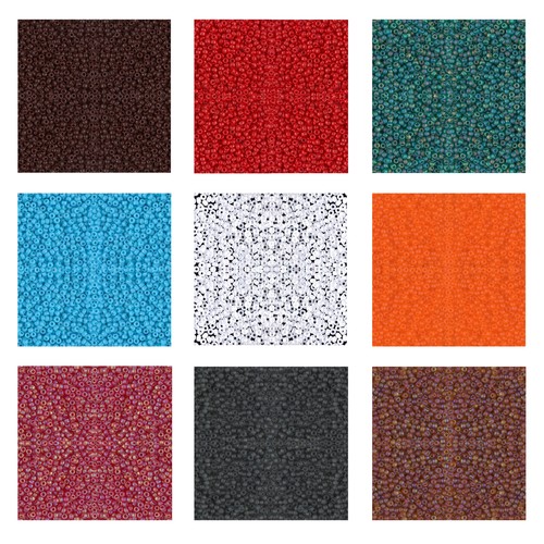 Rocailles rondes perles - , de